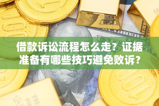 北京借款诉讼流程怎么走？证据准备有哪些技巧避免败诉？