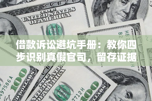 北京借款诉讼避坑手册：教你四步识别真假官司，留存证据不踩雷