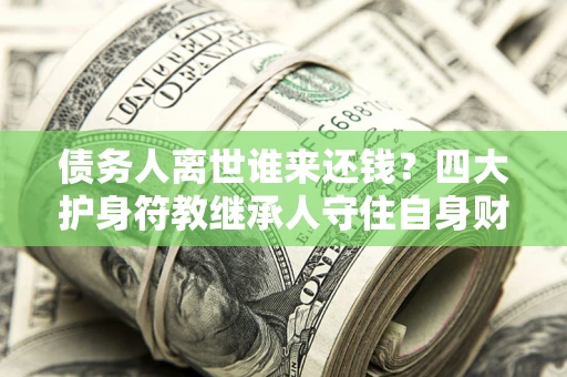 北京债务人离世谁来还钱？四大护身符教继承人守住自身财产